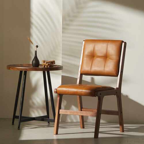 服装店家用休闲椅梵辰实木现代
