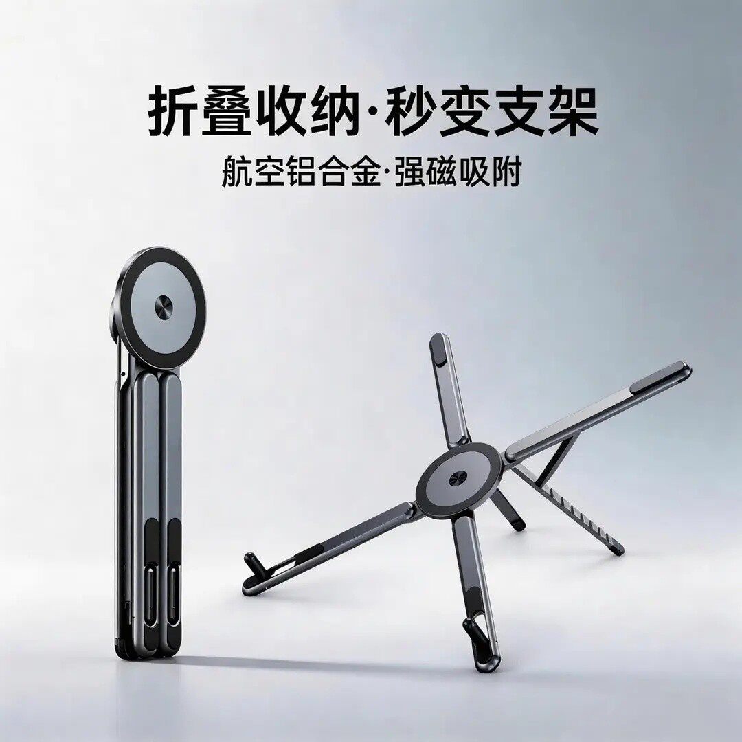 笔记本电脑支架桌面支撑架办公室工位电脑桌架可升降调节神器H258
