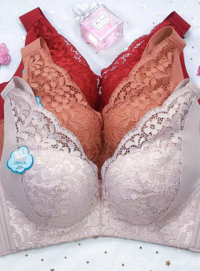 正品6017中厚B杯收副乳无钢圈内衣云柔棉背心式柔软舒适聚拢文胸