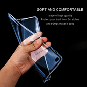 pro11电脑mini2保护壳air4软壳2018款 2022款 iPad保护套10.2英寸Air5平板iPad9代mini45透明2021款 9.7硅胶10.9