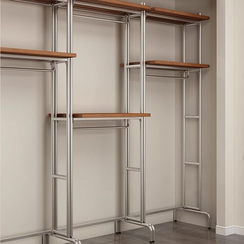 众卿金属衣柜家用卧室步入式衣柜