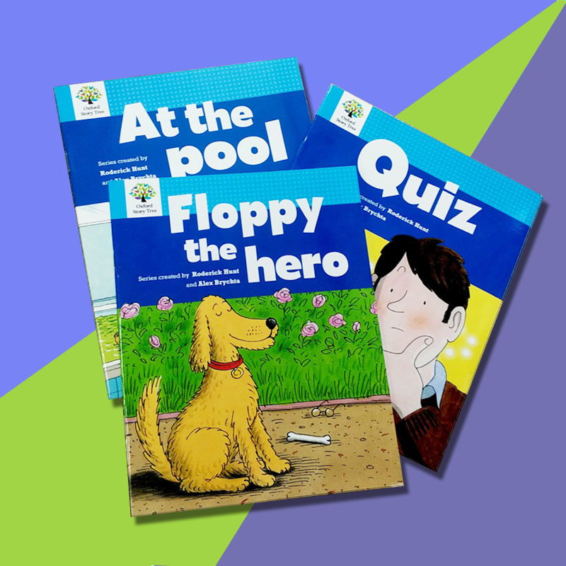 the hore/quiz/at the pool可配点读笔版本3-6岁少儿英语绘本读物