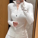 lu同款 春秋Defina立领瑜伽服女健身紧身运动外套上衣运动夹克外套