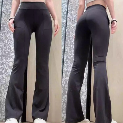 口袋款瑜伽裤luludarling高腰