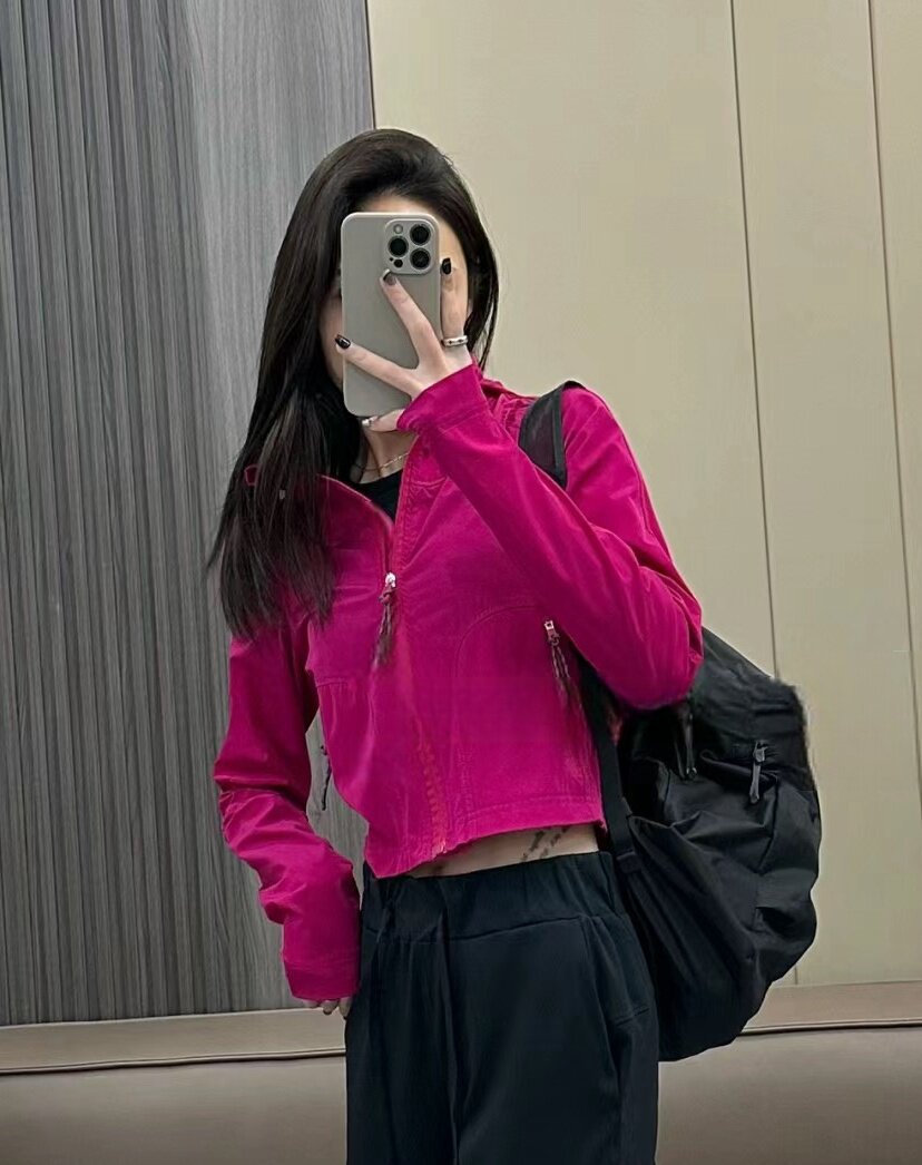 luludarling树莓色春秋GoalSmasha户外徒步防晒外套女运动外穿,运动服/休闲服装,运动风衣,淘宝优惠券,粉丝福利购,淘宝优惠卷