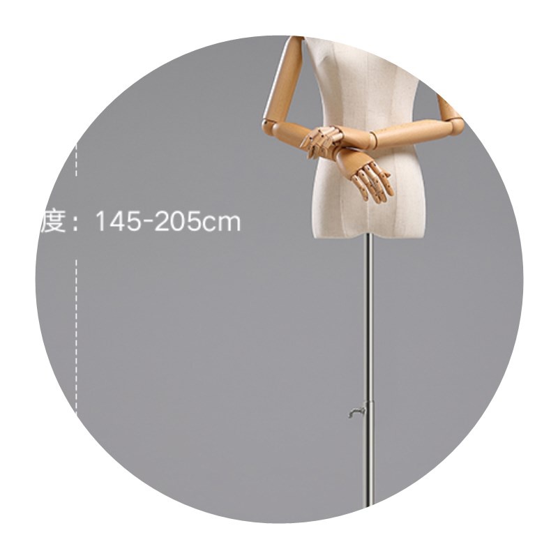 金色模特道具女半身人台婚纱展示架全身橱窗假人体服装店模特架子