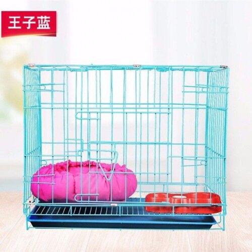 速发狗笼子小型犬泰迪室内带厕所加窝中型犬狗粗猫鸽子鸡笼兔笼笼