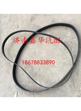 适配德龙F2000 F3000新M3000发电机空调水泵皮带6PK1399 10PK1451