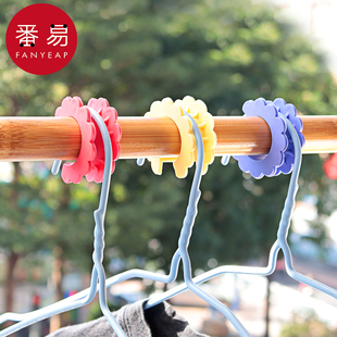 衣服晾晒防掉衣架固定器阳台室外防吹落多功能家用 防风扣A1ZO