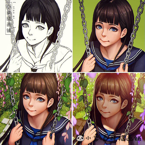 美少女战士素材漫画素材模板 美少女战士素材漫画图片下载 小麦优选