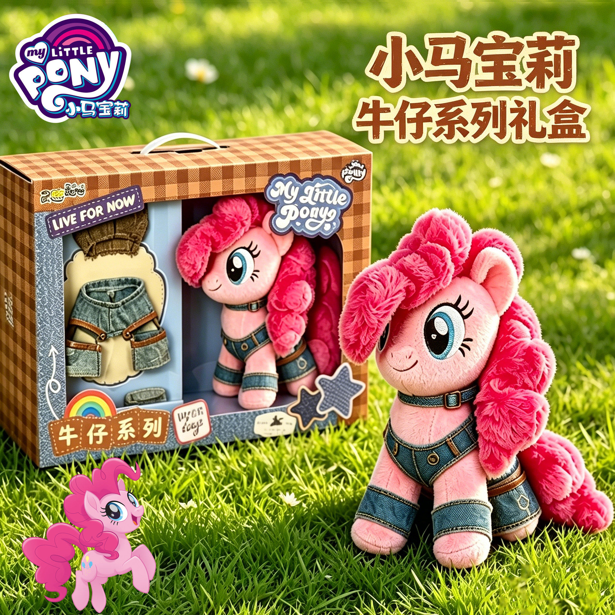 正版小马宝莉玩偶礼盒2026新款