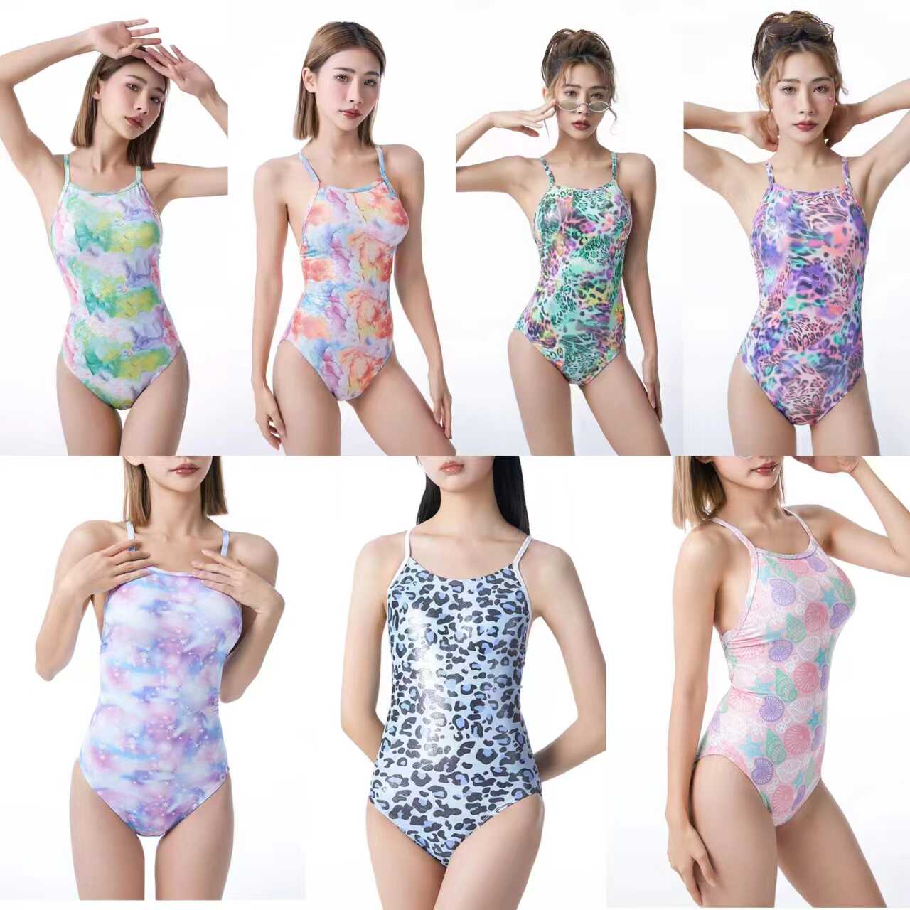 高级感显瘦连体泳衣AEMIA包臀