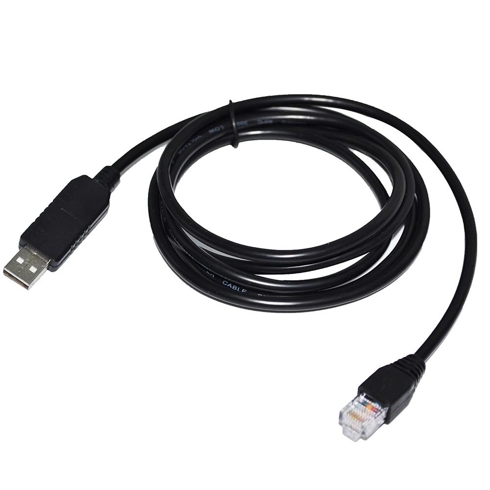 USB转RS485串口线 RJ45网口适用于工控考勤机调试线