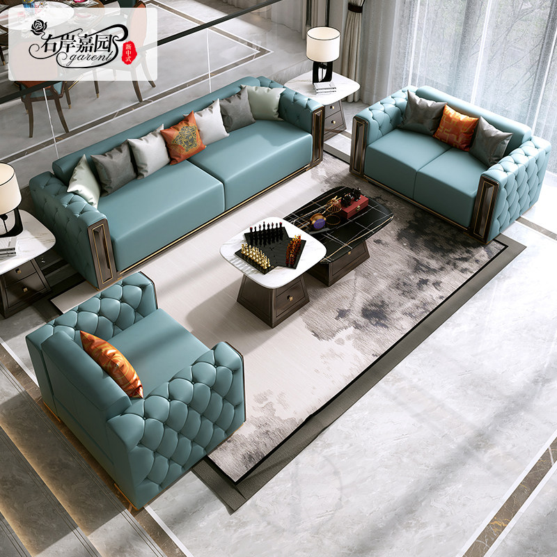 新中式设计师家具现代轻奢全实木龙凤檀木高档别墅沙发客厅大户型