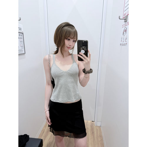 Egg蛋总 背心吊带女外穿2026春夏新款百搭修身显瘦辣妹bm风上衣女