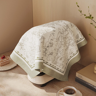 空气炸锅盖布厨房茶具小家电防尘罩咖啡机电饭煲罩布家用万能盖巾