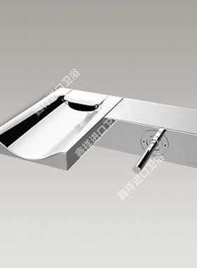 科勒暗装龙头K-99875T-4-CP曼达单把入墙嵌入式墙出水脸盆水龙头