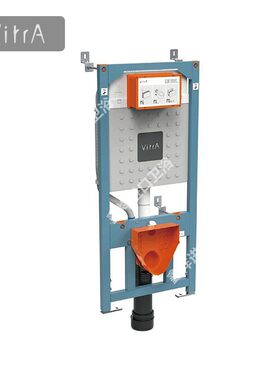 VitrA威达进口隐藏式水箱马桶入墙气控水箱配套白色面板762