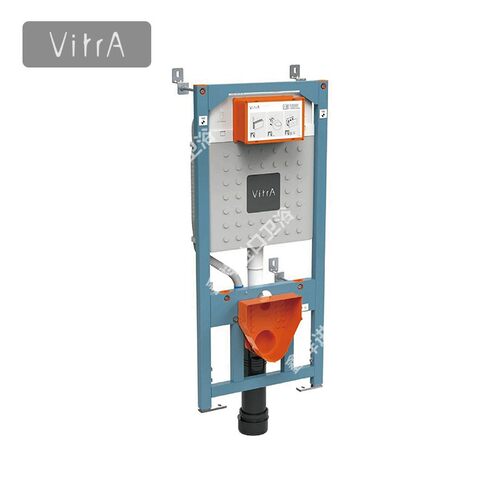 VitrA威达进口隐藏式水箱马桶入墙气控水箱配套白色面板762