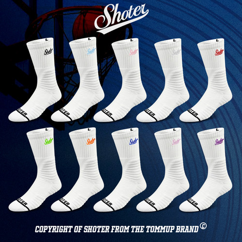 TOMMUP专业实战篮球袜子中高帮袜