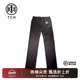 时尚 水洗秋季 新款 TCH潮牌牛仔长裤 男女黑色休闲裤 T69A208028