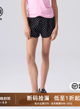 TCH潮牌重工烫钻休闲短裤女显瘦三分裤 2025夏新款T72B216028