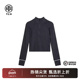 TCH潮牌轻奢2025秋季 上衣T72A026012 烫钻小立领打底衫 新款 新时尚