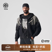 TCH潮牌2025春季 上衣T72A176008 系列拉链衫 新款 新烫钻图案经典