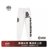 TCH狮子头烫钻小众个性 显瘦休闲T72C20E9035 新款 束脚卫裤 2025秋季