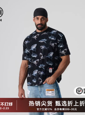 TCH潮牌2025夏新时尚烫钻短袖圆领T恤上衣男女同款T72B106003