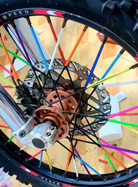 适用高金 雷神Thor 鹰Hawk1000改装配件轮毂彩色辐条防尘保护装饰