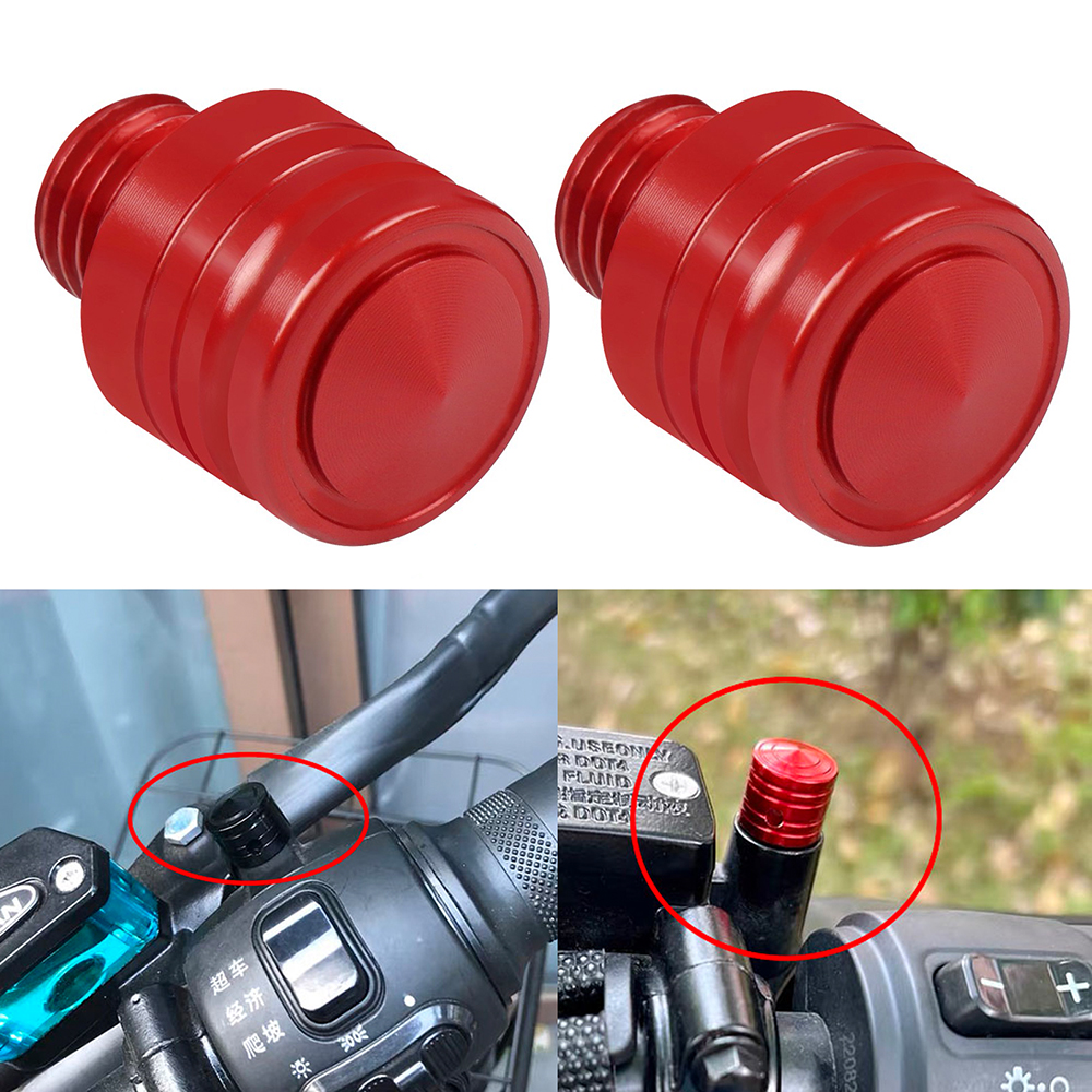 适用高金gk500后视镜螺丝改装装饰螺丝摩托车镜座孔堵反光镜堵头