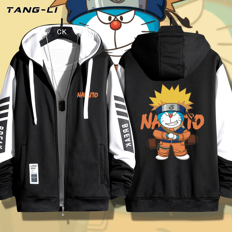 火影忍者联名哆啦A梦开衫卫衣