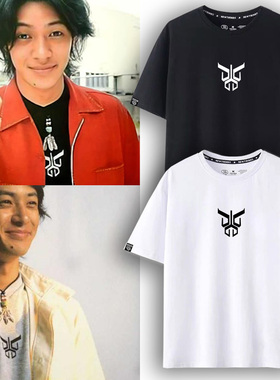 假面空我五代雄介T恤蒙面超人古迦kuuga纯棉短袖男装半袖圆领夏季