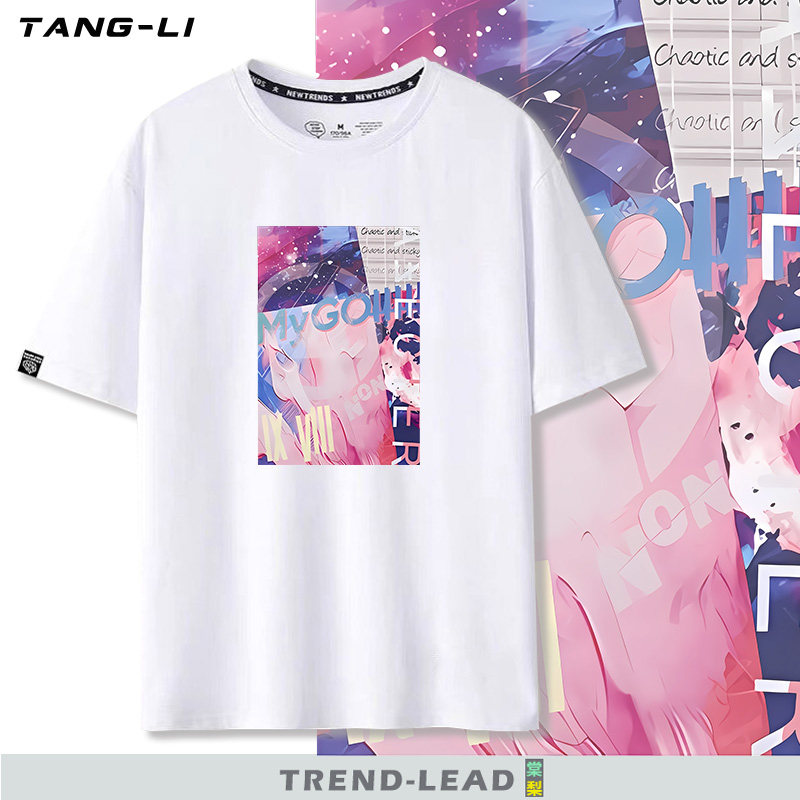 夏季千早爱音同款纯棉短袖T恤周边BanG Dream!It's男女生宽松半袖
