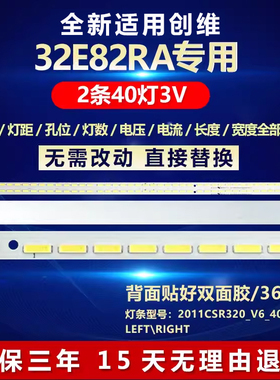 全新适用创维32E82RA 创维32E20RF 电视灯条 STB320A85-B-REV3.0