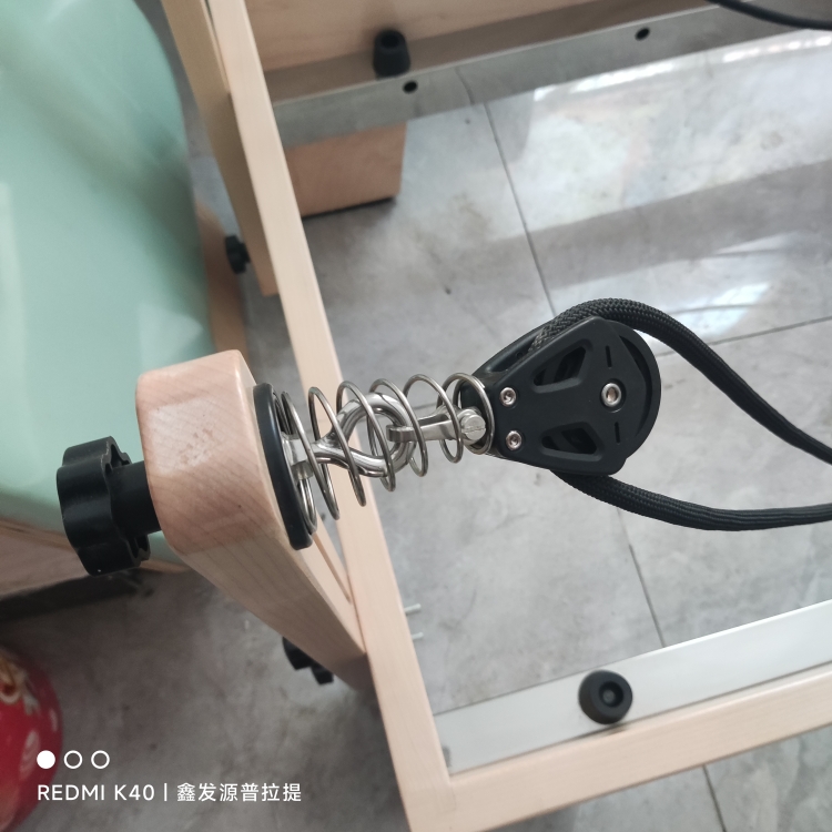 普拉提核心床滑轮总成塔簧总成核心床立杆滑轮拉绳滑轮总成通用型