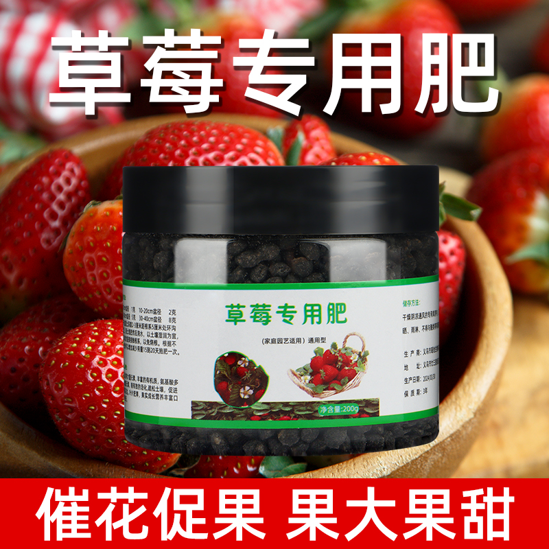 草莓专用肥坐果期促果增产有机肥
