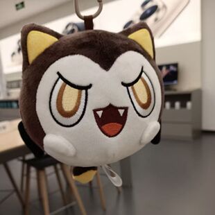 洛克王国游戏恶魔叮毛绒玩偶鸭吉吉周边公仔喵喵抱枕迪莫玩具礼物