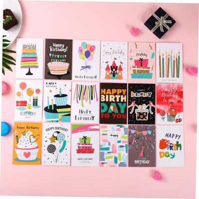 big happy birthday card 生日birthday cards卡片 set boy贺卡