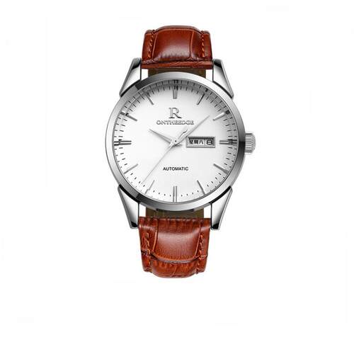 Watches Men Leather Date Quartz Wrist Watch Male Female