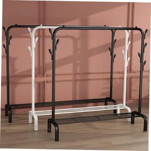 POPHEKO 12 Hook Hanging Pole Rack Clothes Hanger Coat stand1