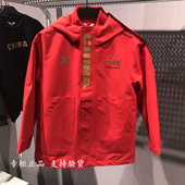 特步儿童上衣两件套2025冬新款 男女大童防风连帽外套6754251C4401