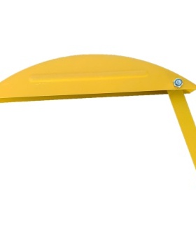 黄色木工锯防护罩圆盘锯罩推台锯外罩电圆锯m保护罩锯罩简易