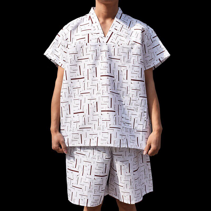 男士睡衣秋冬款单件上衣一次性浴服浴衣桑拿服汗蒸服男女通用睡衣