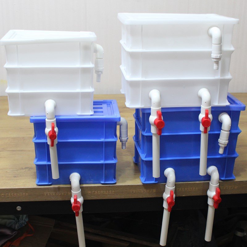 diy鱼缸过滤器滴流盒过滤盒上置上滤净水器顶部自制蓄水式过滤槽