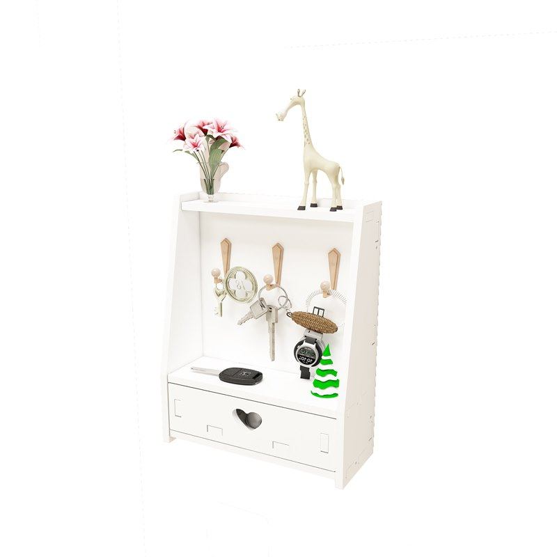 暗格储物玄关家庭钥匙收纳墙壁墙面壁挂收纳架首饰置物架整理箱