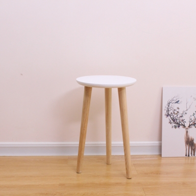 实木室内绿萝花架简约单层客厅吊兰落地式北欧风小边几花盆置物i.