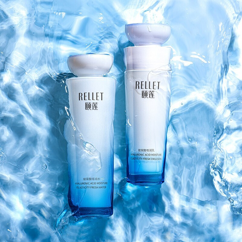 颐莲玻尿酸嘭润水乳补水保湿