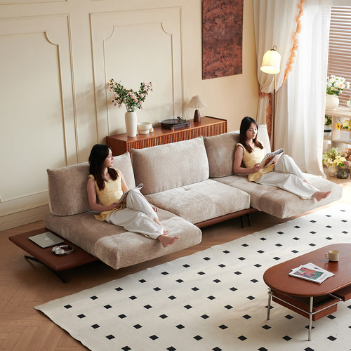 【抖音爆款】法式复古灵动岛沙发